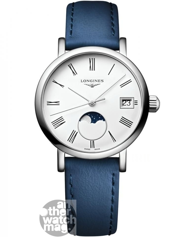 LONGINES Elegant博雅系列月相腕錶