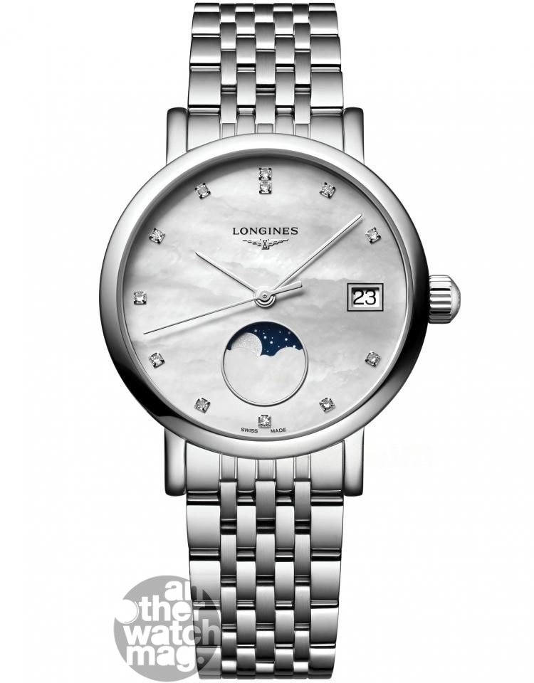 LONGINES Elegant博雅系列月相腕錶