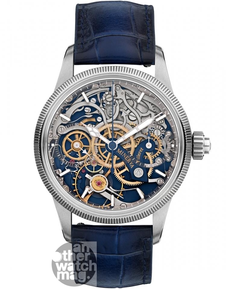 MONTBLANC The Unveiled Minerva 單按把計時腕錶限量版