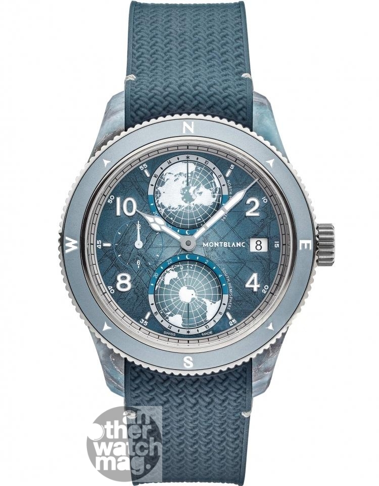 MONTBLANC Geosphere世界時間零氧腕錶 Mount Vinson限量版