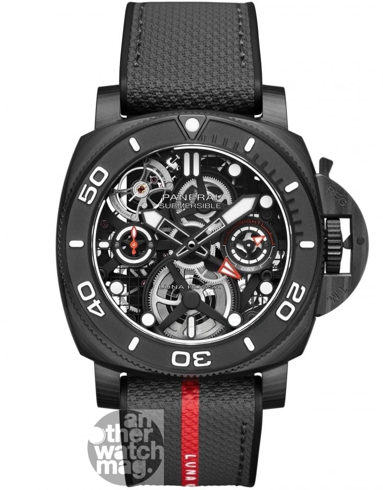 PANERAI Submersible Tourbillon GMT Luna Rossa 體驗版腕錶
