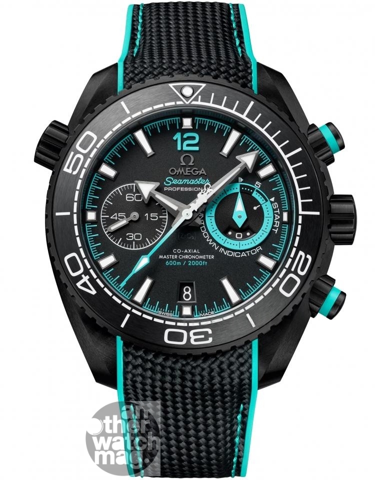 OMEGA Planet Ocean 600米「ETNZ」Deep Black腕錶