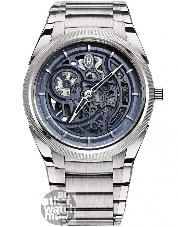 PARMIGIANI FLEURIER Tonda PF 米蘭藍鏤空鉑金腕錶
