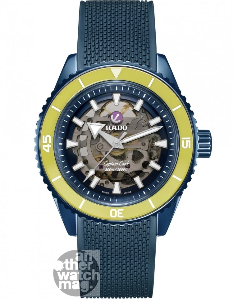 RADO Captain Cook High-Tech Ceramic Skeleton