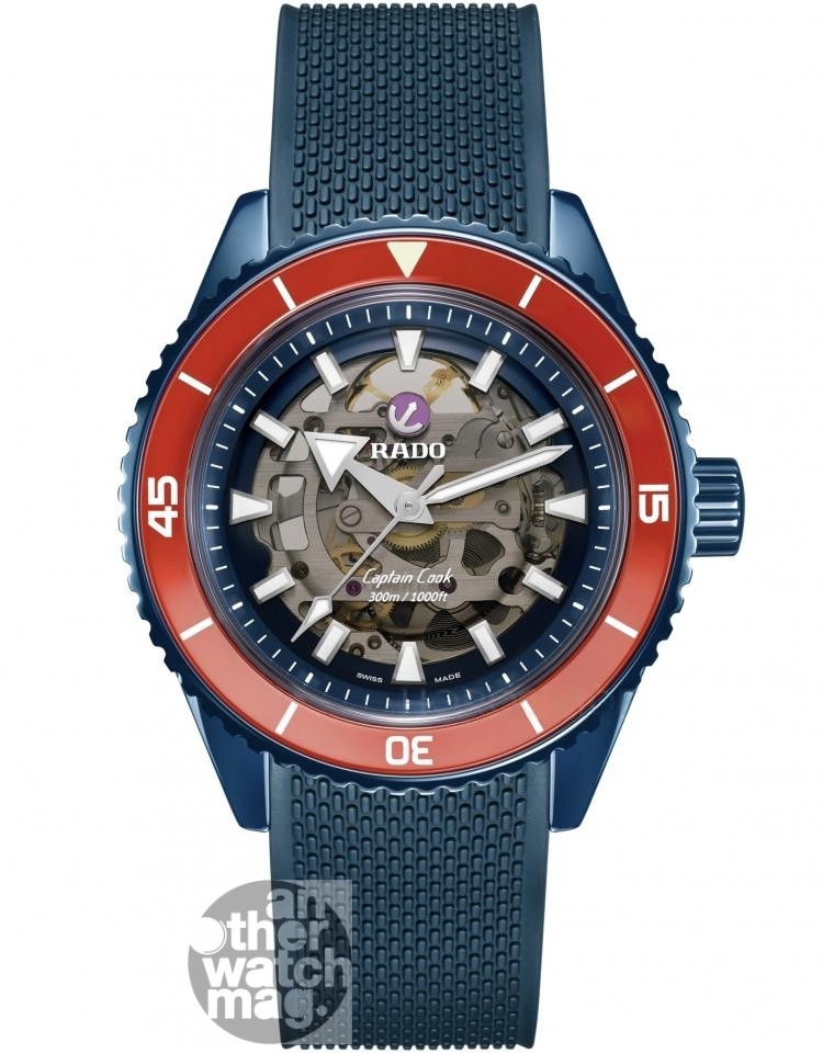 RADO Captain Cook High-Tech Ceramic Skeleton