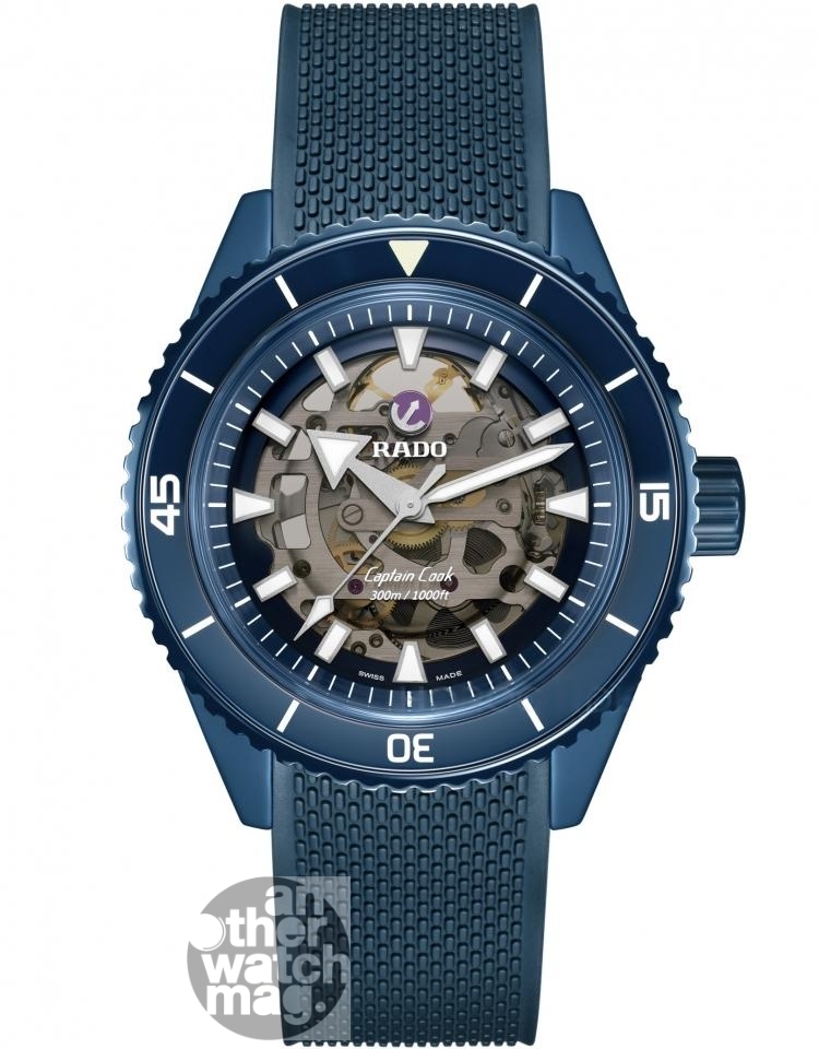 RADO Captain Cook High-Tech Ceramic Skeleton