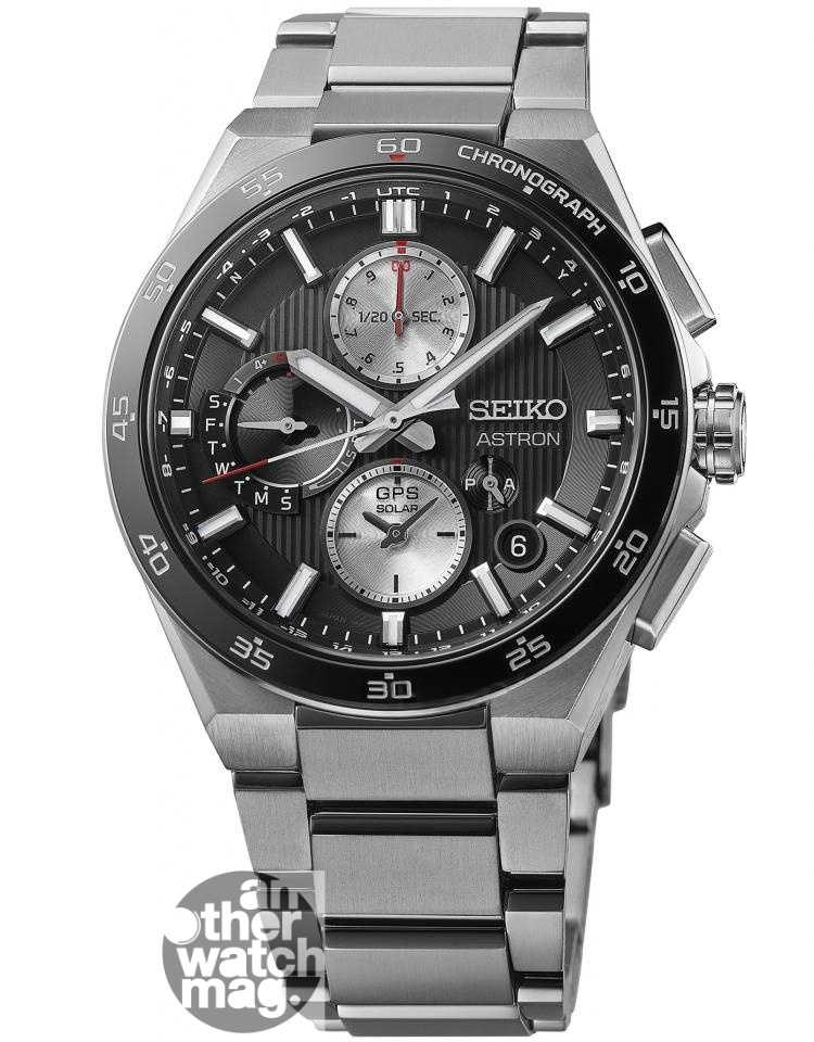SEIKO GPS太陽能雙時區計時碼錶