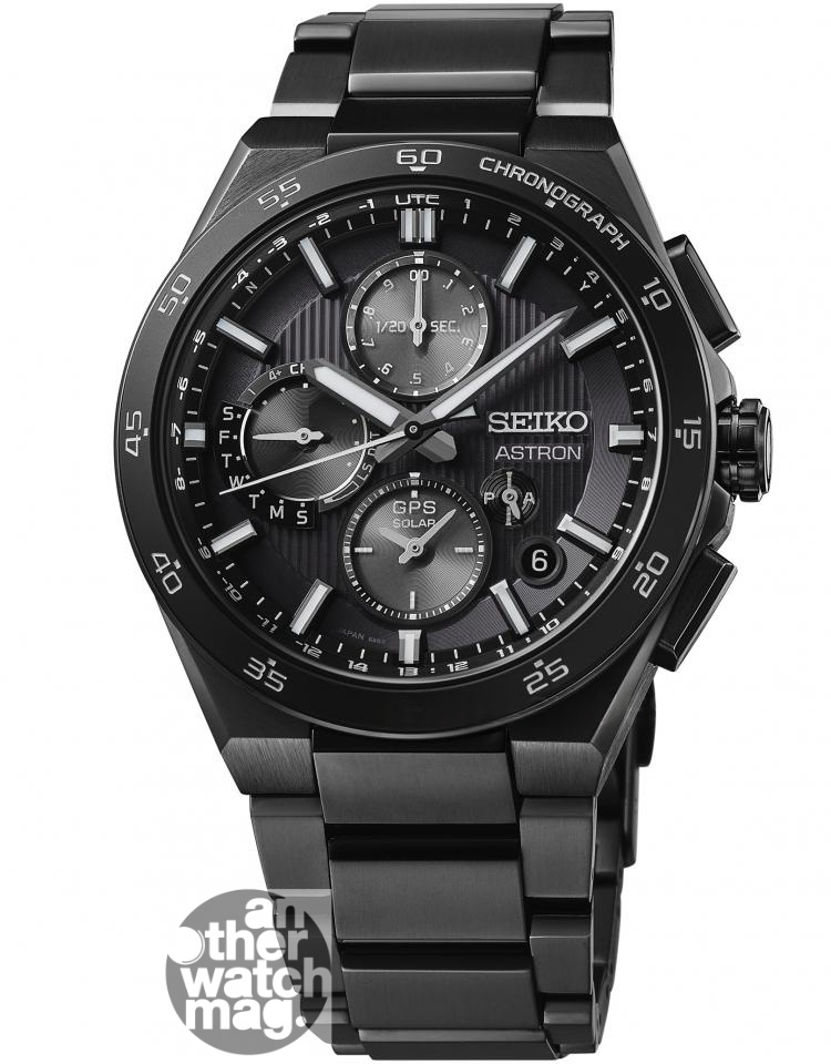 SEIKO GPS太陽能雙時區計時碼錶