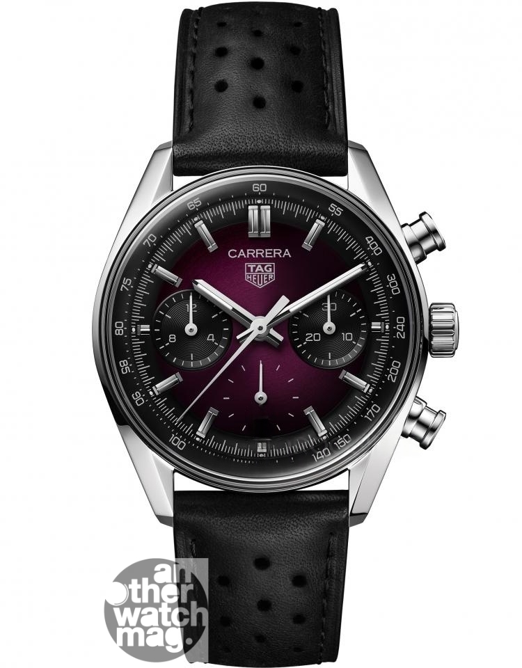 TAG HEUER Carrera 計時腕錶 黑曜紫款