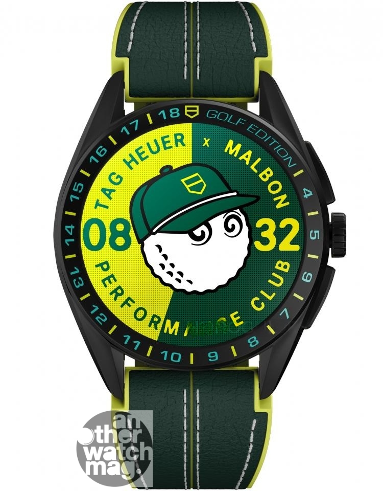 TAG HEUER Connected Calibre E4 45MM x Malbon Golf Edition