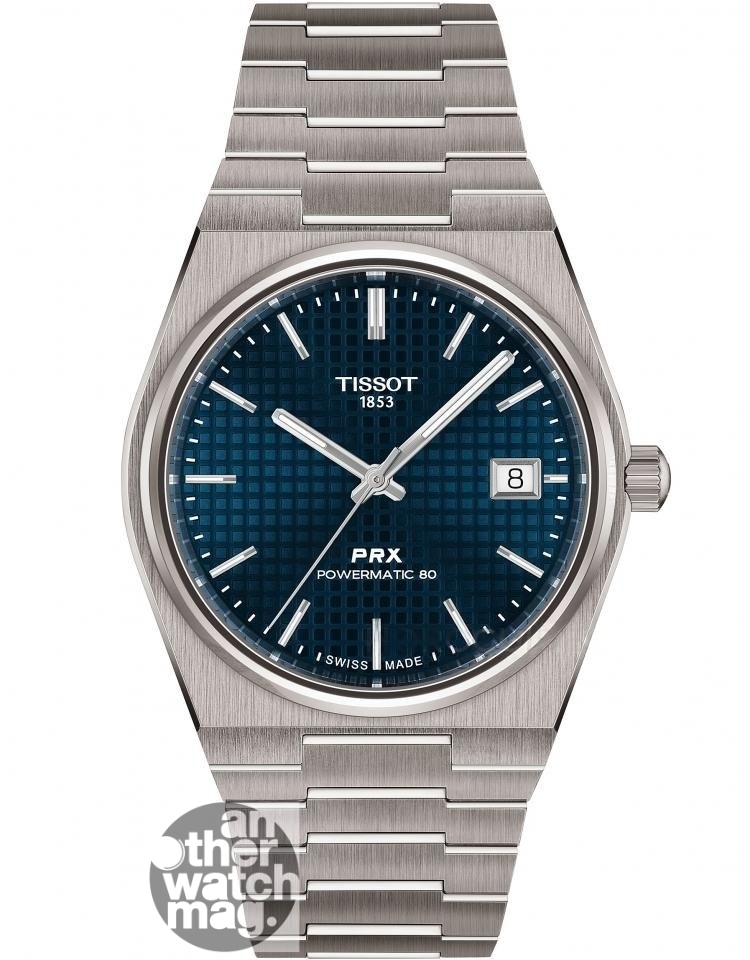 TISSOT PRX 鈦金屬自動腕錶