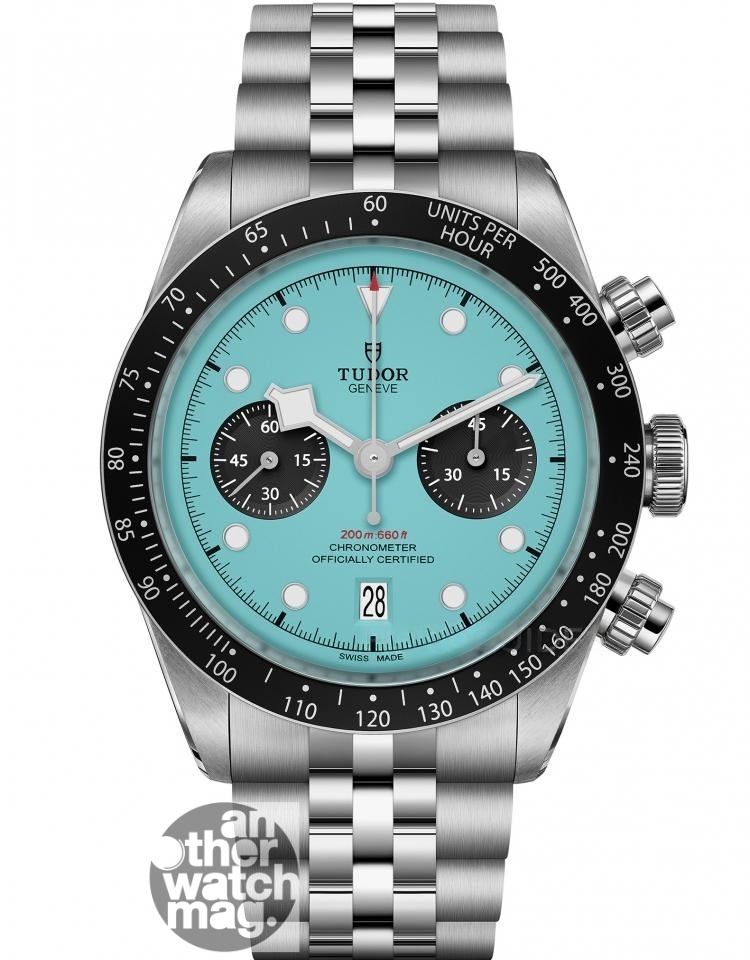TUDOR Black Bay Chrono "Flamingo Blue"火鶴藍