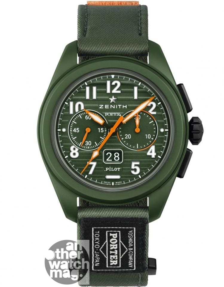ZENITH PILOT Big Date Flyback PORTER Edition